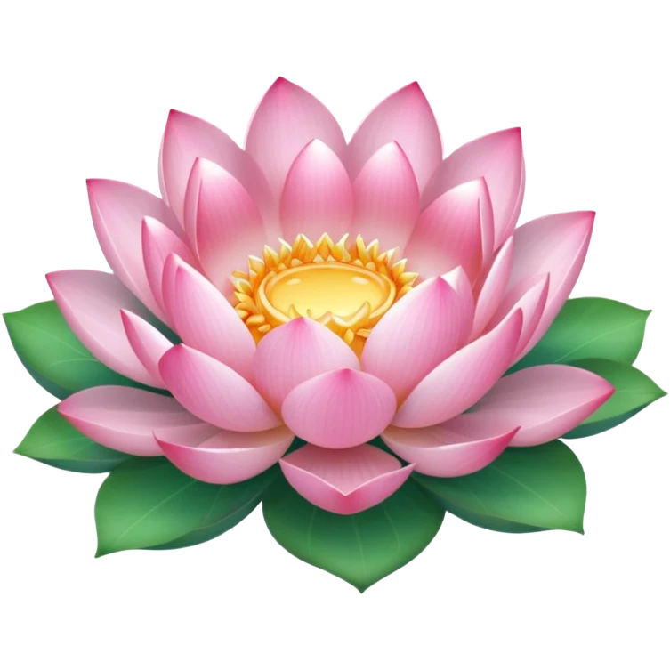 water pink lotus circle leaf circle circle emoji