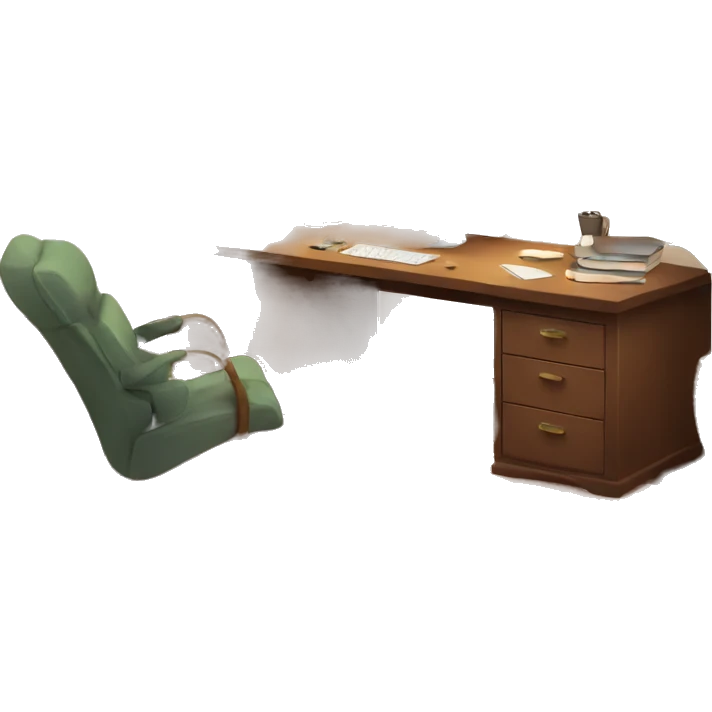 Cozy home office  emoji