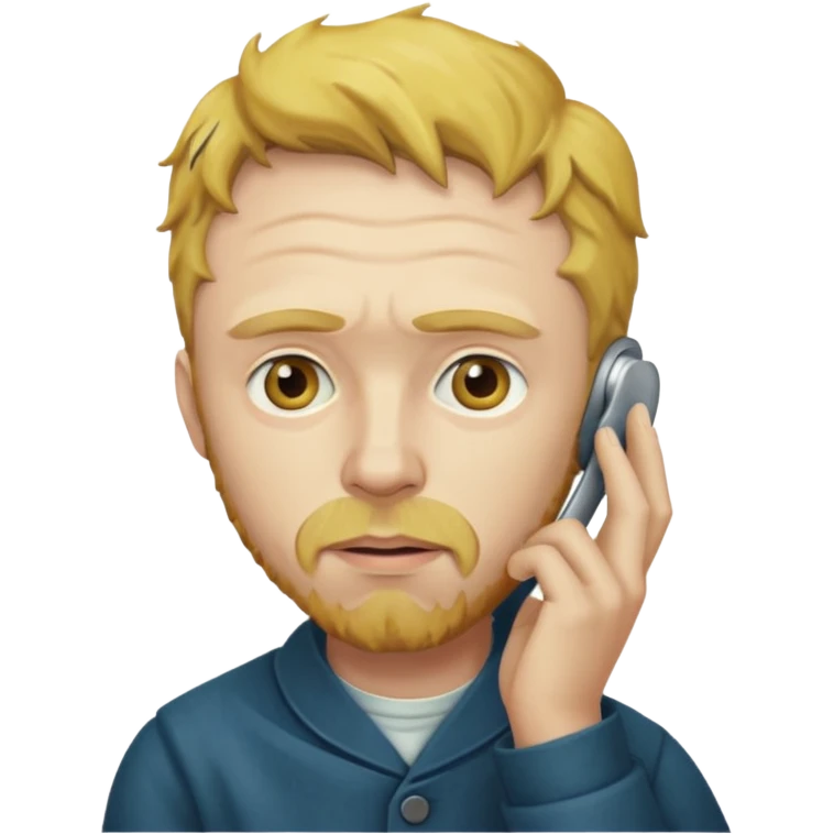 van gogh holding his ear emoji