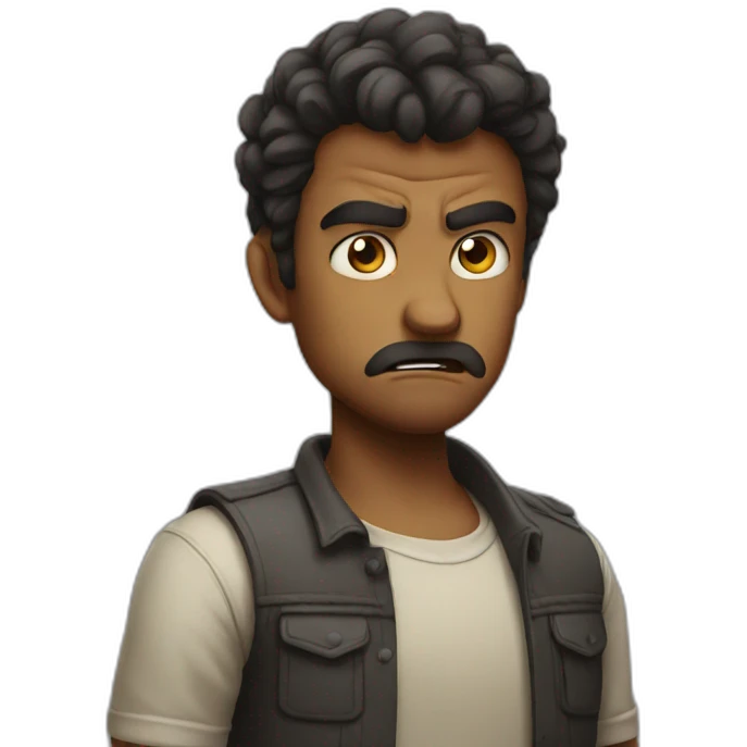 Angry boi emoji