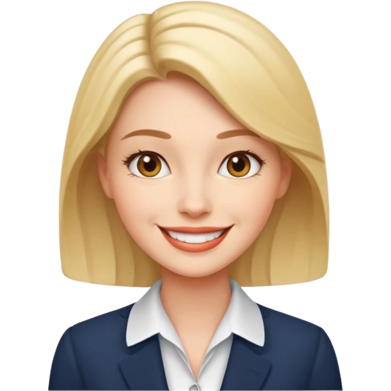 white collar woman  emoji
