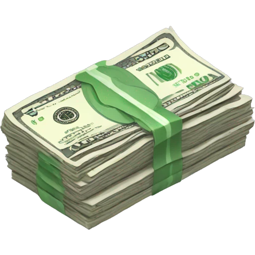 pack of money emoji