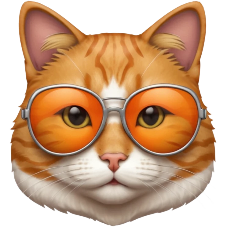 Cat wearing sunglasses emoji