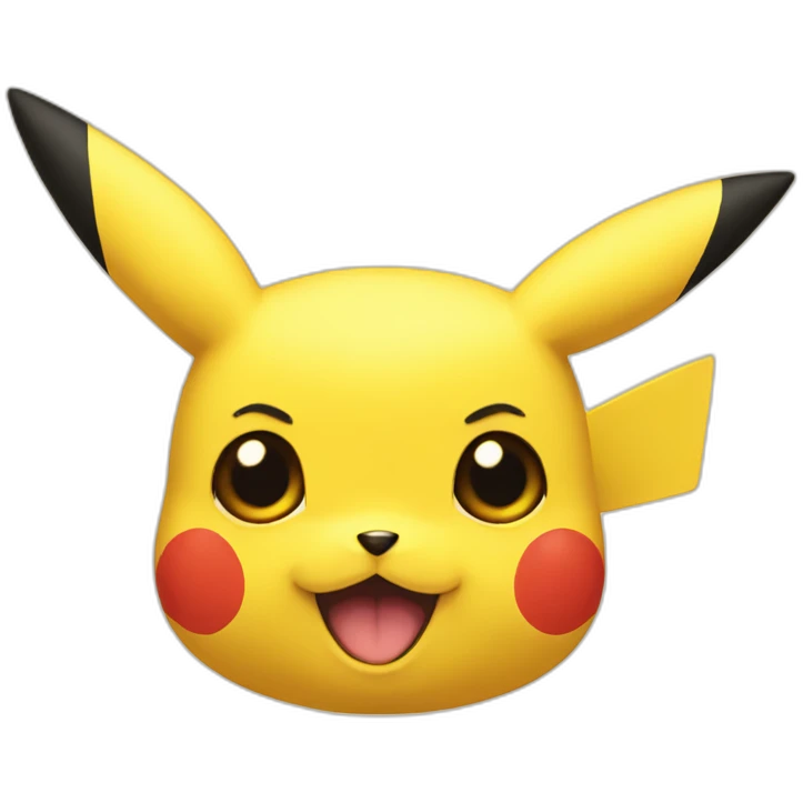 pikachu portrait emoji