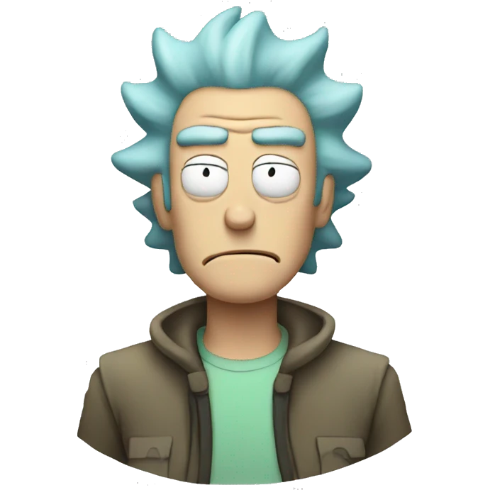 rick morty emoji