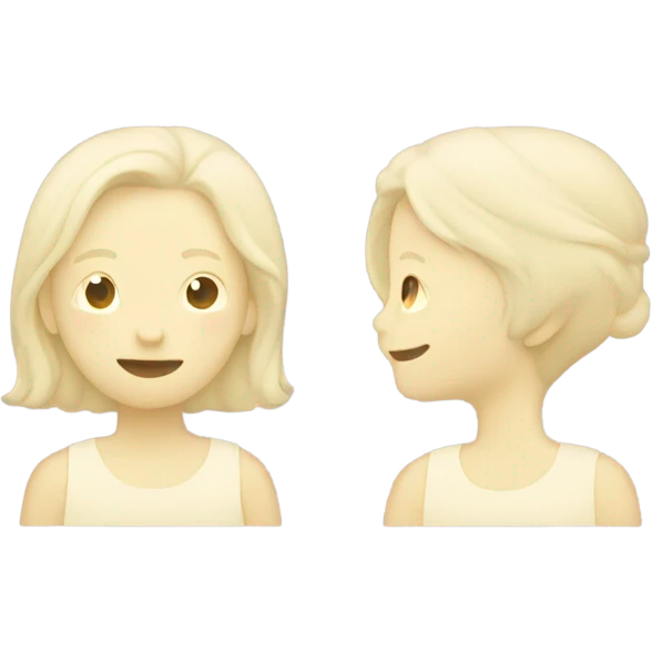 Yellow pastel emoji