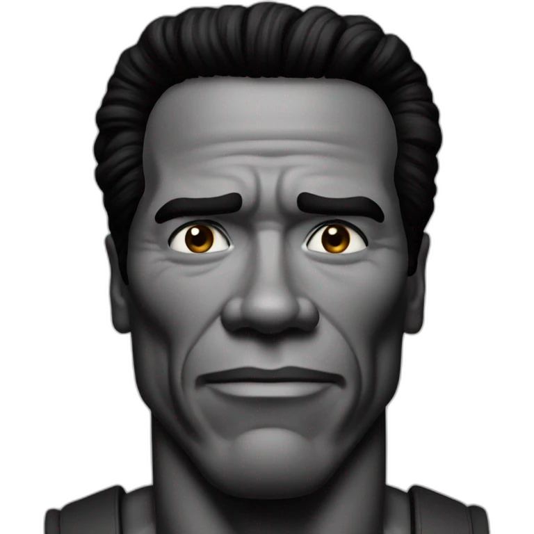 Black Arnold Schwarzenegger emoji