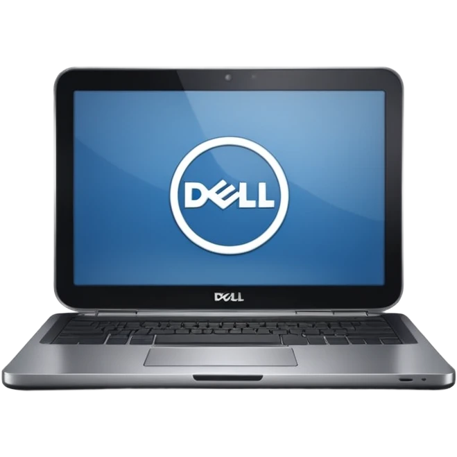 generate an ios genmoji of a dell laptop emoji
