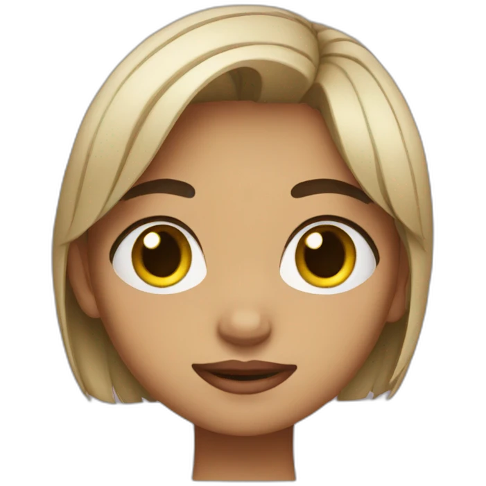 Broken girl emoji