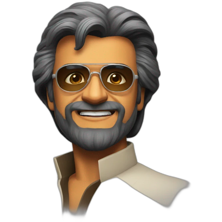 Rajanikanth from petta emoji