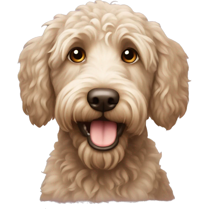 Labradoodle  emoji