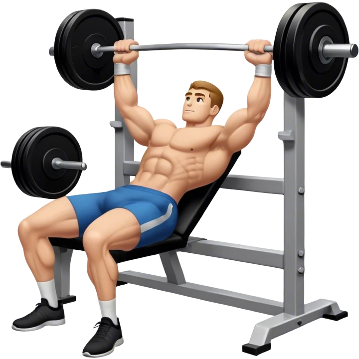 close-grip flat-benchpress emoji