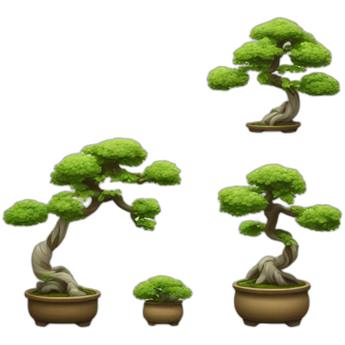 fluffy bonsai emoji
