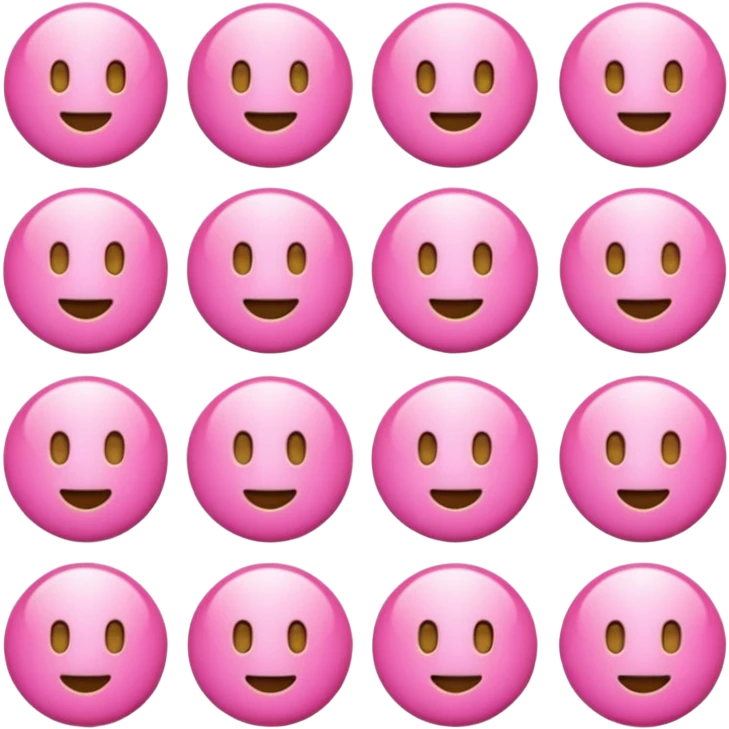 Icons rosa emoji