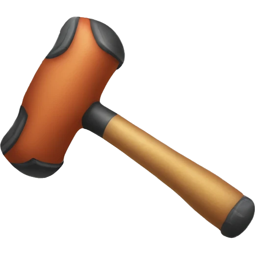 inflatable hammer emoji