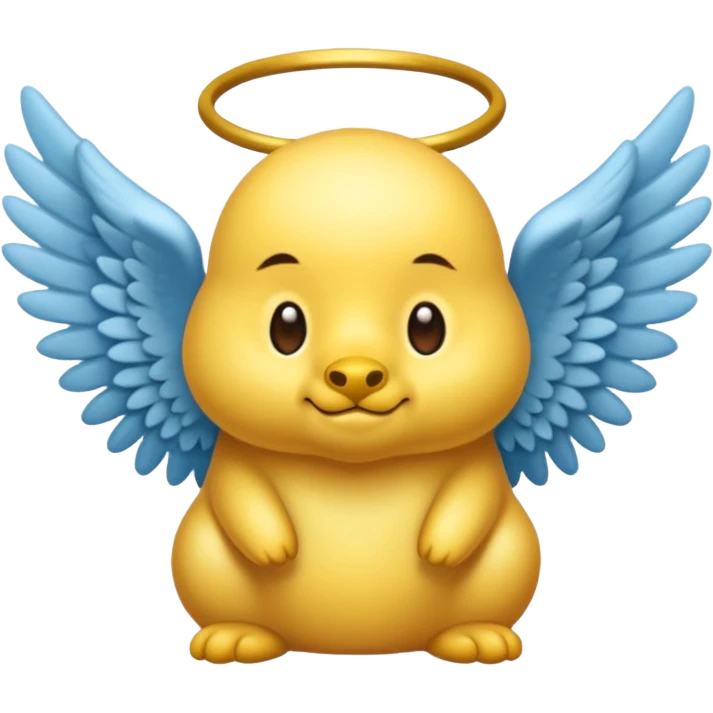 un animal ange de mongolie emoji