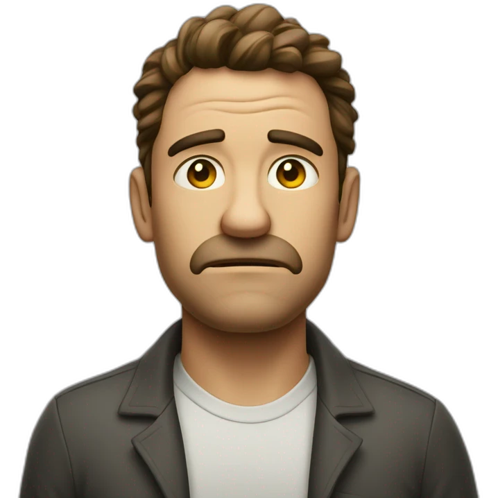 faudster unhappy emoji