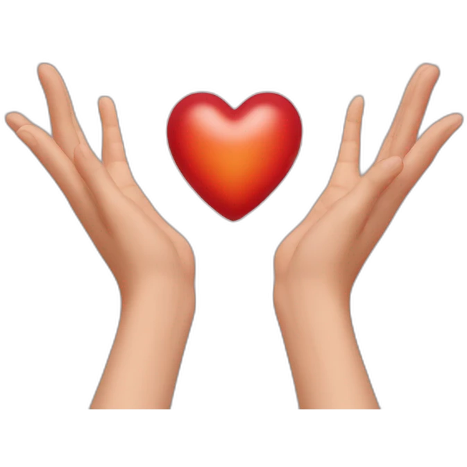 Thimothee chalamet heart with hands emoji