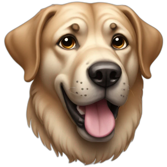 Big dog emoji