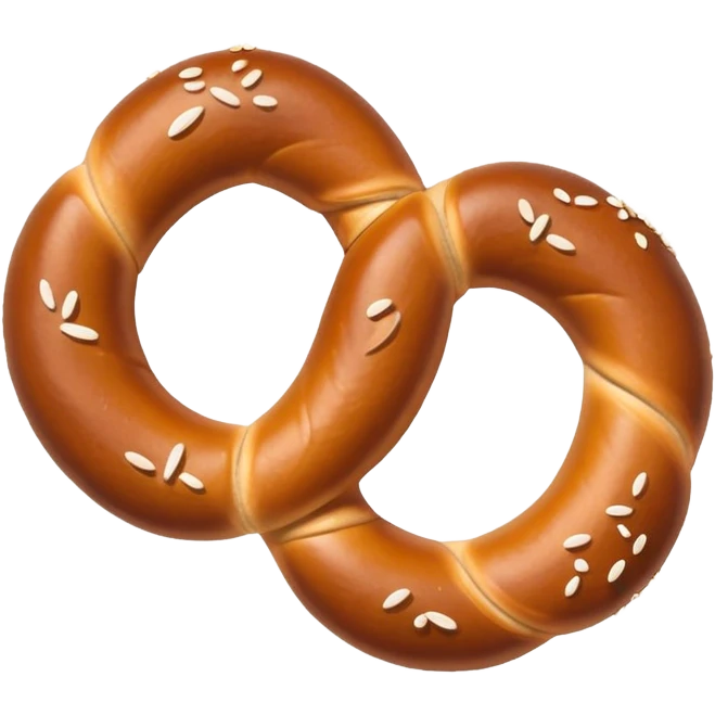 pretzel emoji
