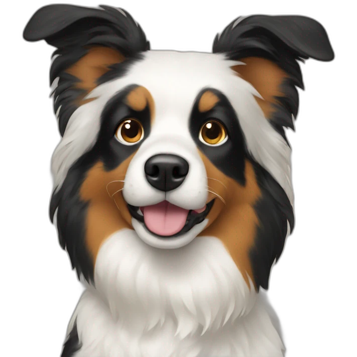 Dog hen mixture emoji