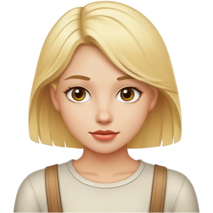 Blond City Girl  emoji