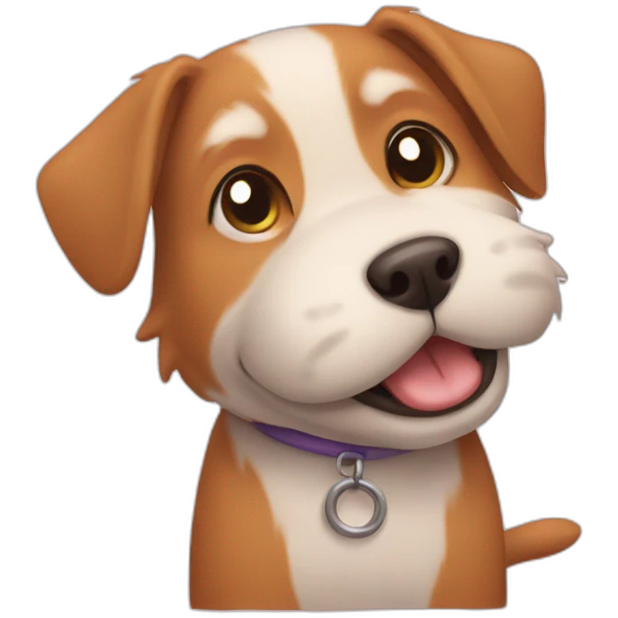 Dog and cat emoji