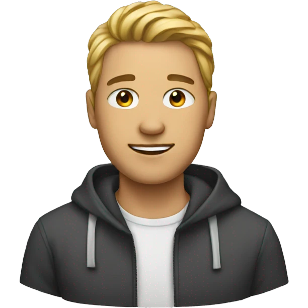 someone creating a portrait emoji