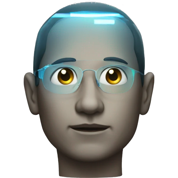 an head hologram emoji