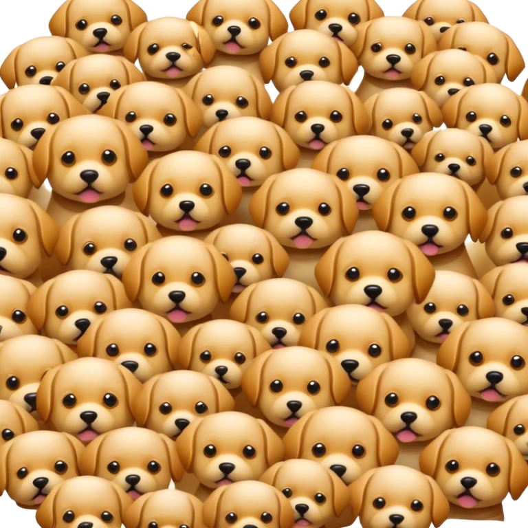 One million dogs emoji