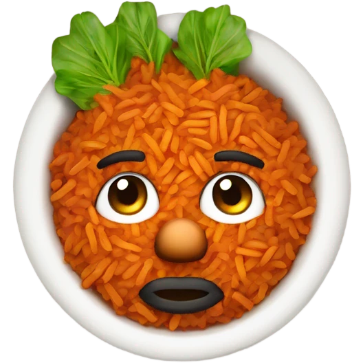 African jollof rice  emoji