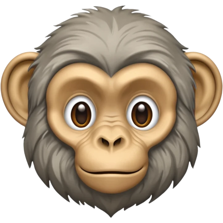 Old monkey emoji