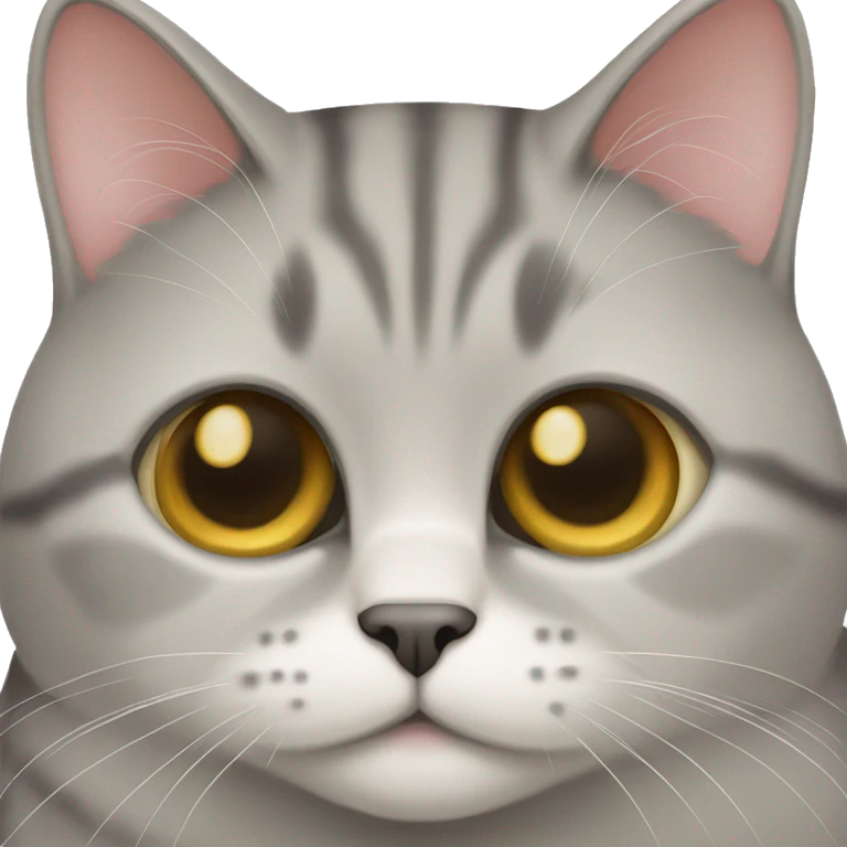 british short hair cat emoji