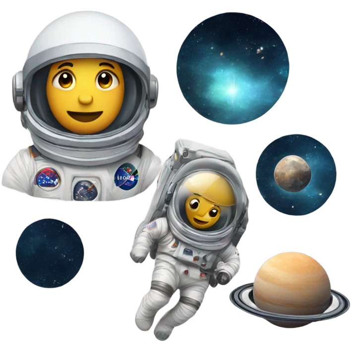 space themed  emoji