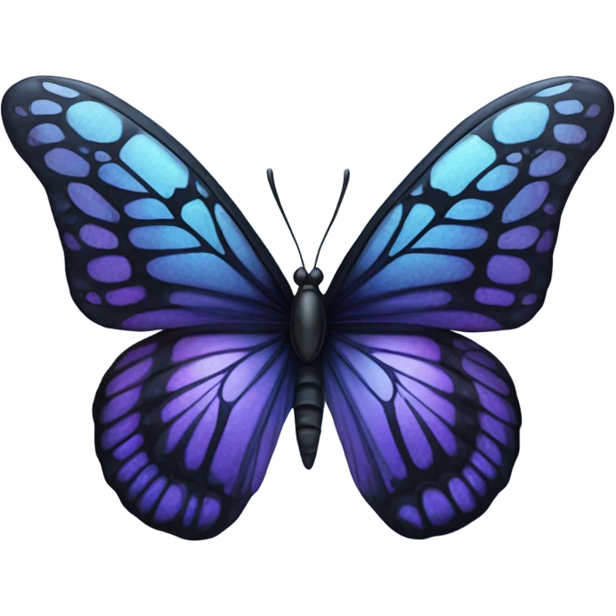 Black Butterfly emoji