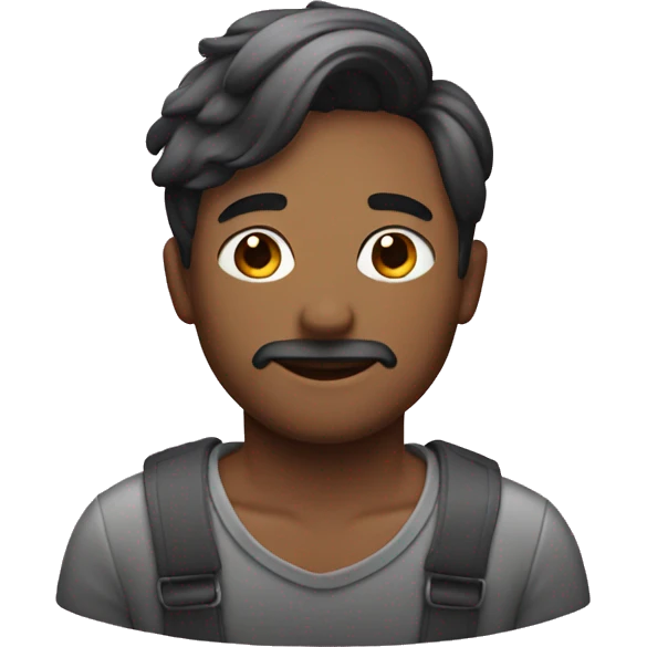 gay man dyein emoji