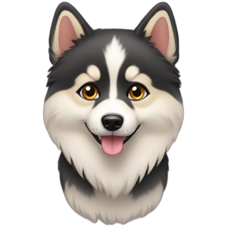 Pomsky emoji