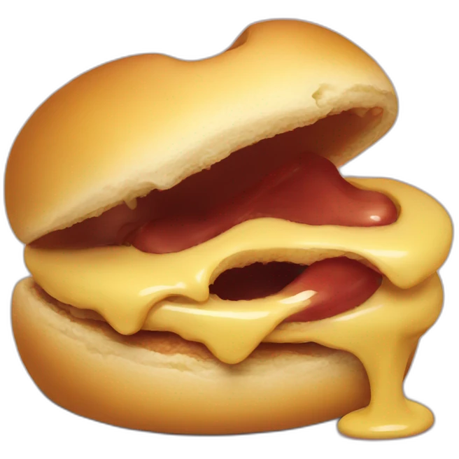 Bite tordue emoji