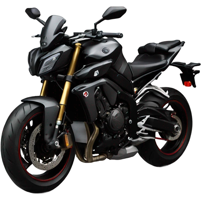 Yamaha mt 10 bike black emoji