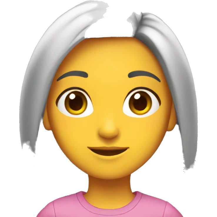 chica joven emoji