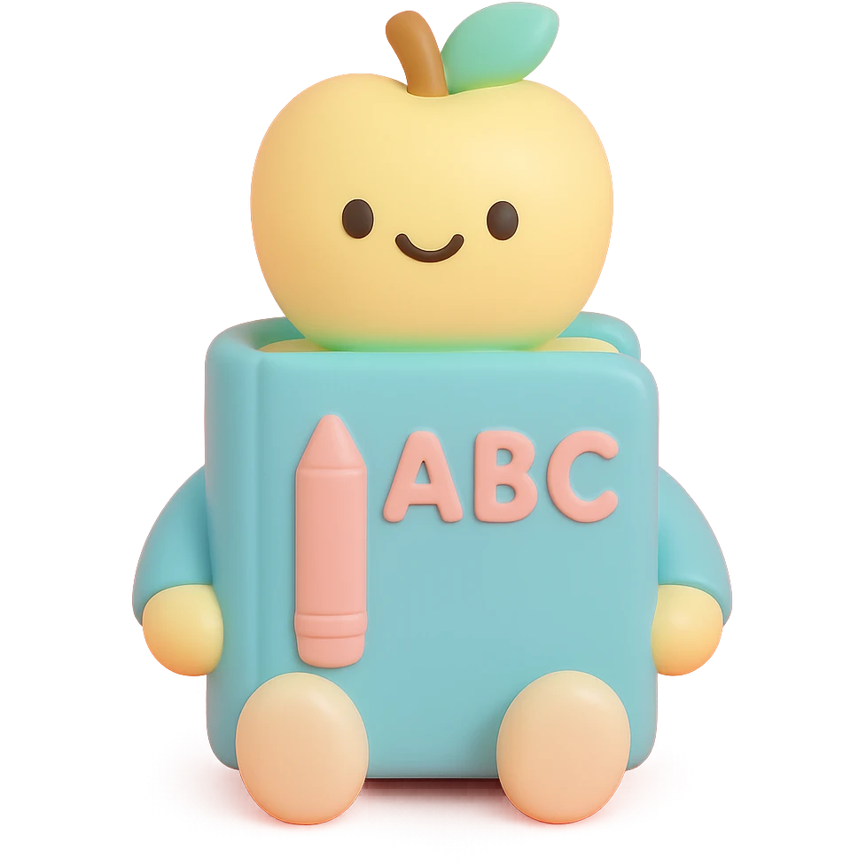 bitte etwas, was die schule repräsentiert und es soll cute sein emoji