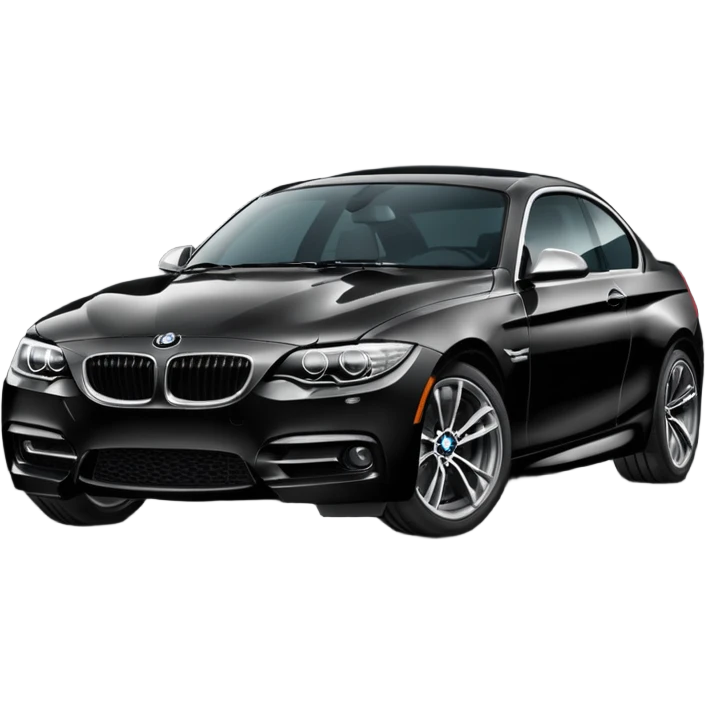 bmw with a black tint emoji