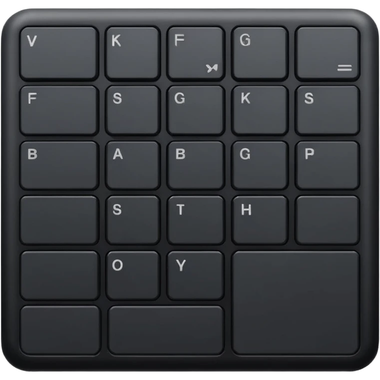 keyboard pads emoji