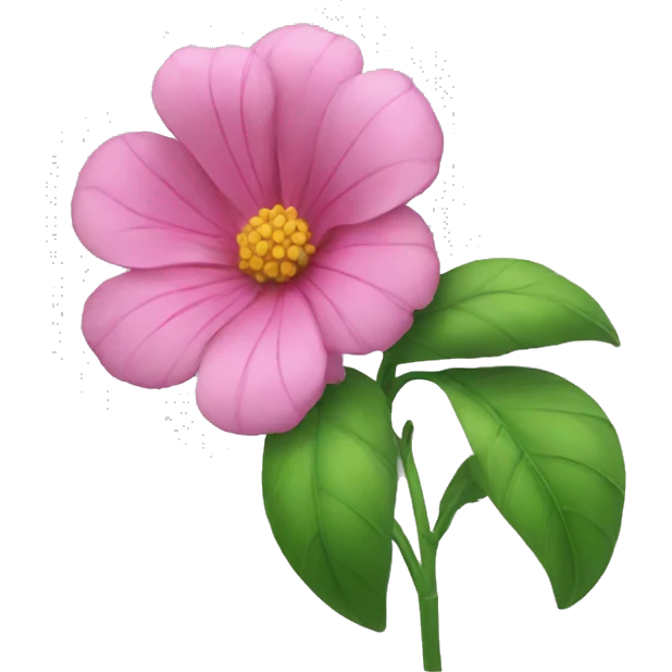 pinkflower emoji