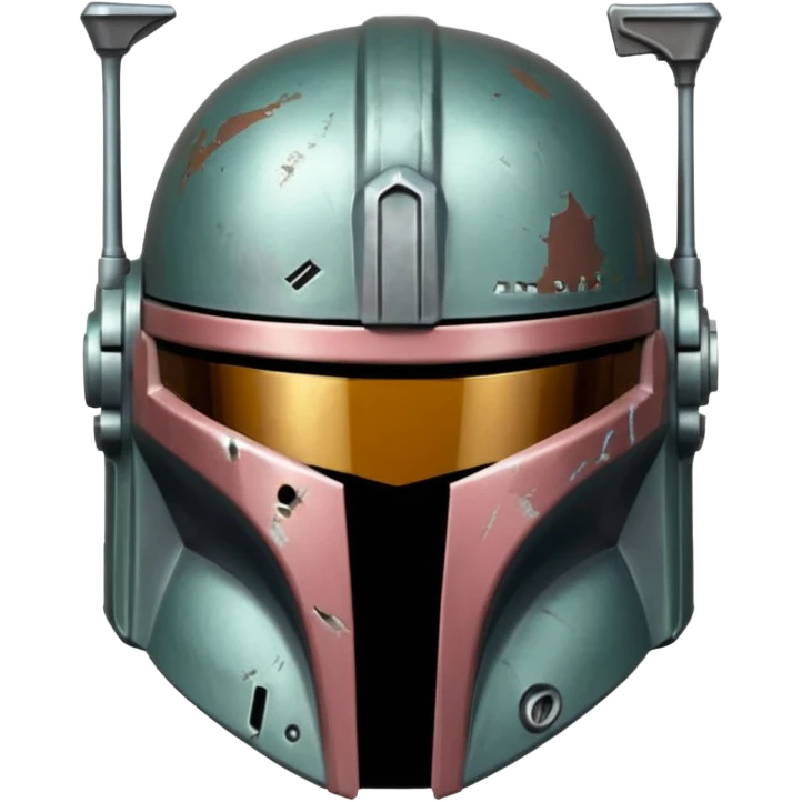 Mandalorian helmet emoji