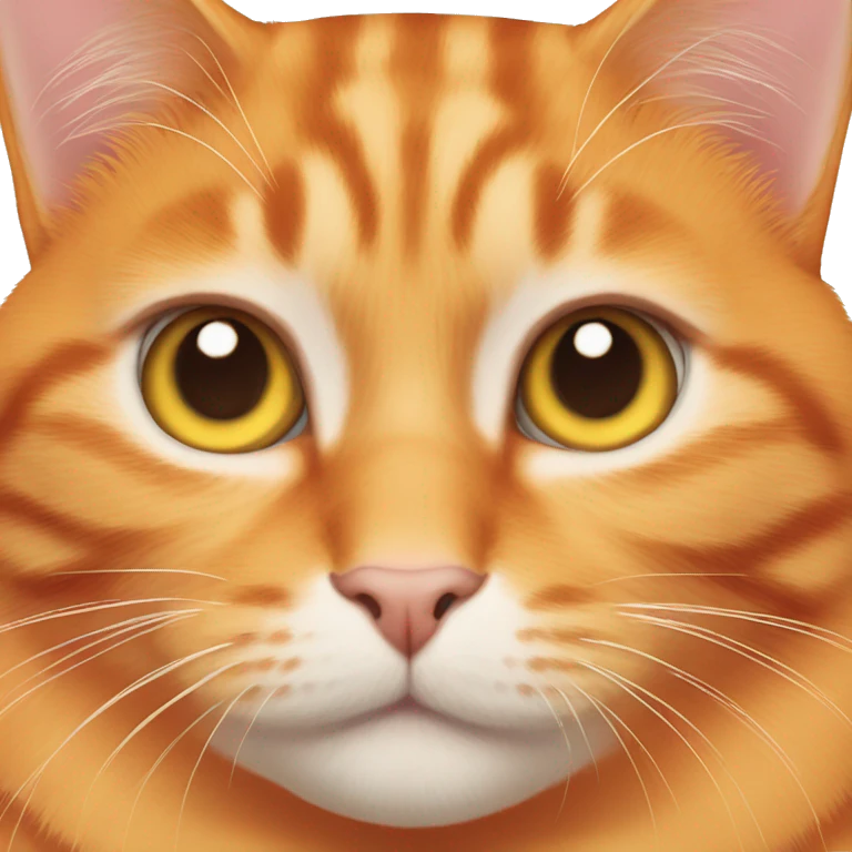 orange cat named mango emoji