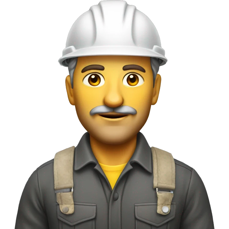 Soviet builder realistic emoji
