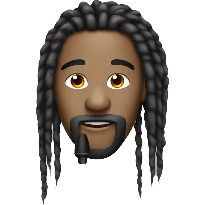 Dread head with mic emoji