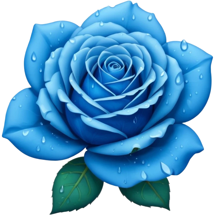 Rosa 🌹 azul💙 emoji