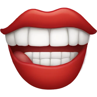 mouth emoji